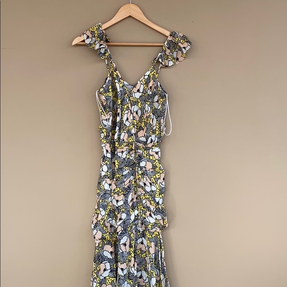 NEW • Veronica Beard • Martine Floral Midi Dress - Picture 5 of 7